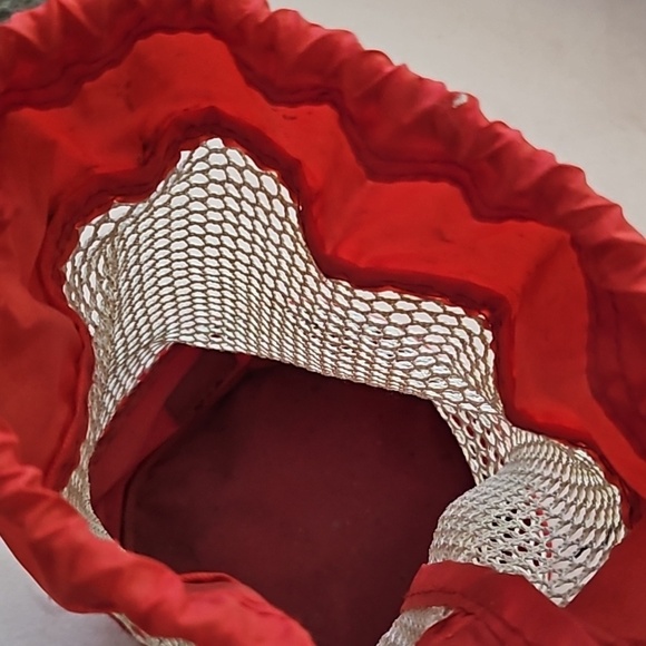 90's Vintage Tommy Hilfiger Shower Caddy Drawstring Mesh Bag - Picture 6 of 10